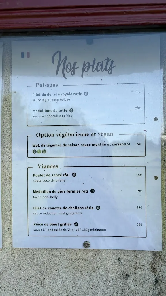 Menu_La Ferme Saint-Michel_Mont-Saint-Michel_image_1