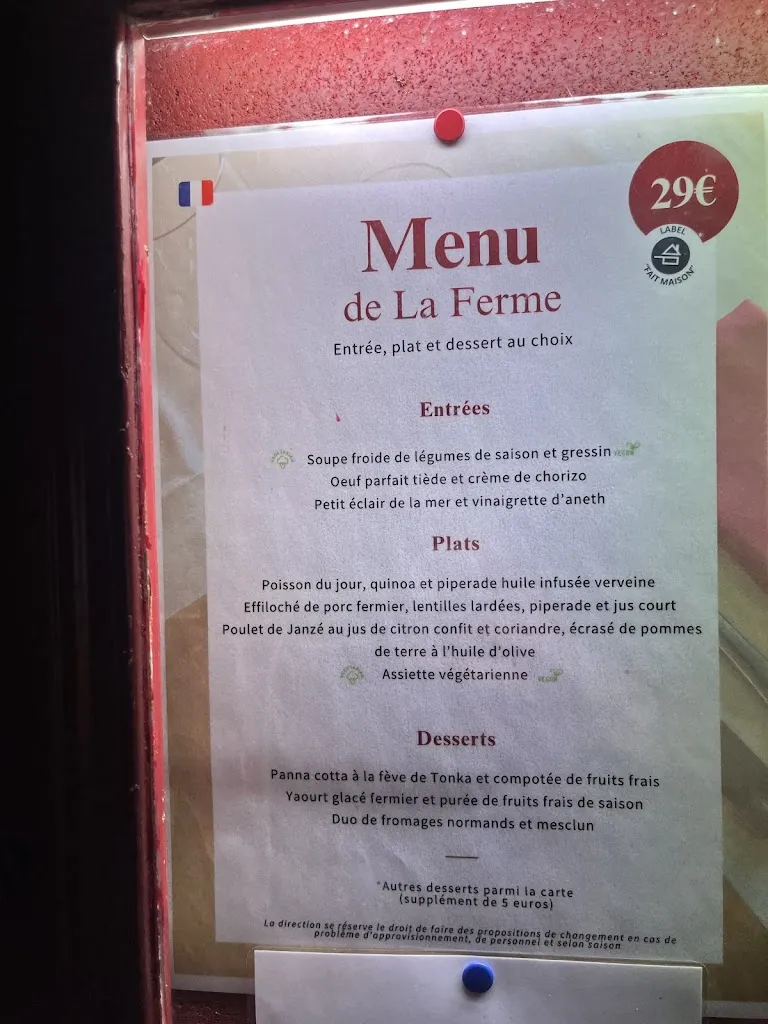 Menu_La Ferme Saint-Michel_Mont-Saint-Michel_image_2