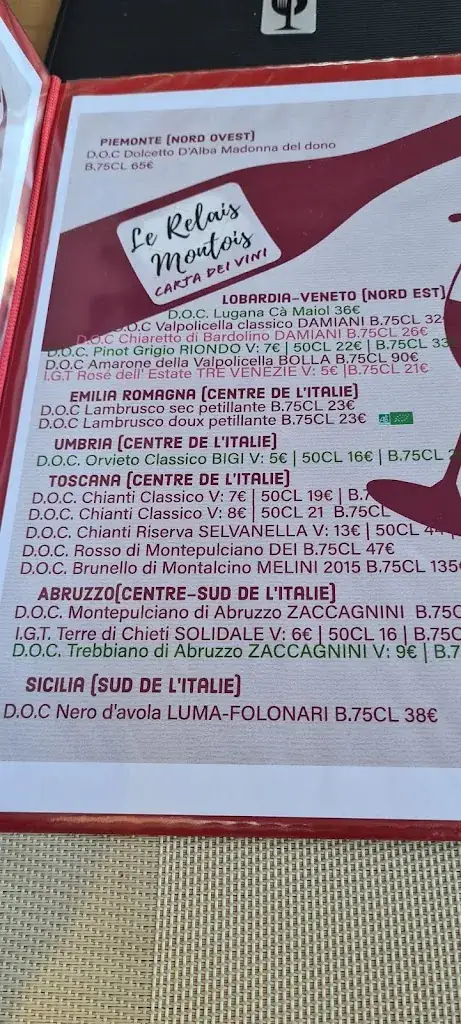 Menu_LE RELAIS MONTOIS_Pontorson_image_2