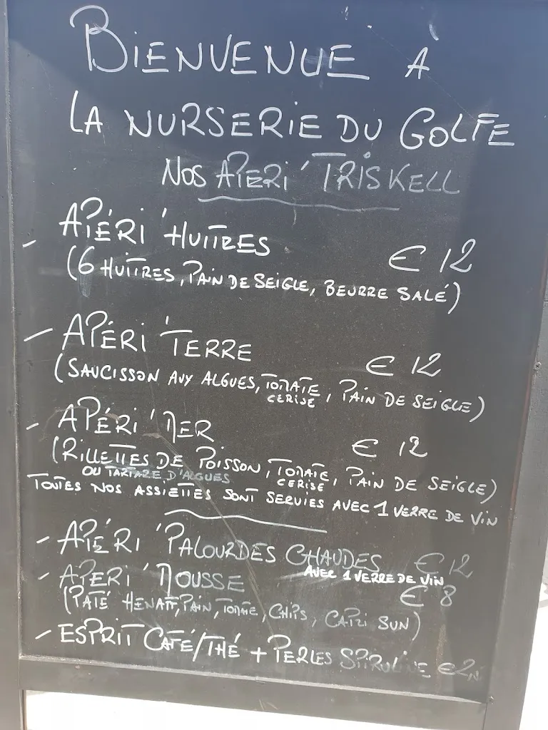 Menu_La Nurserie Du Golfe_Sarzeau_image_2