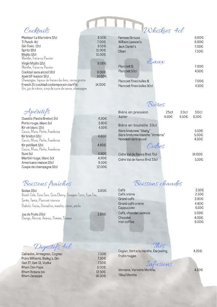 Menu_La Marinière_Saint-Cast-le-Guildo_image_2