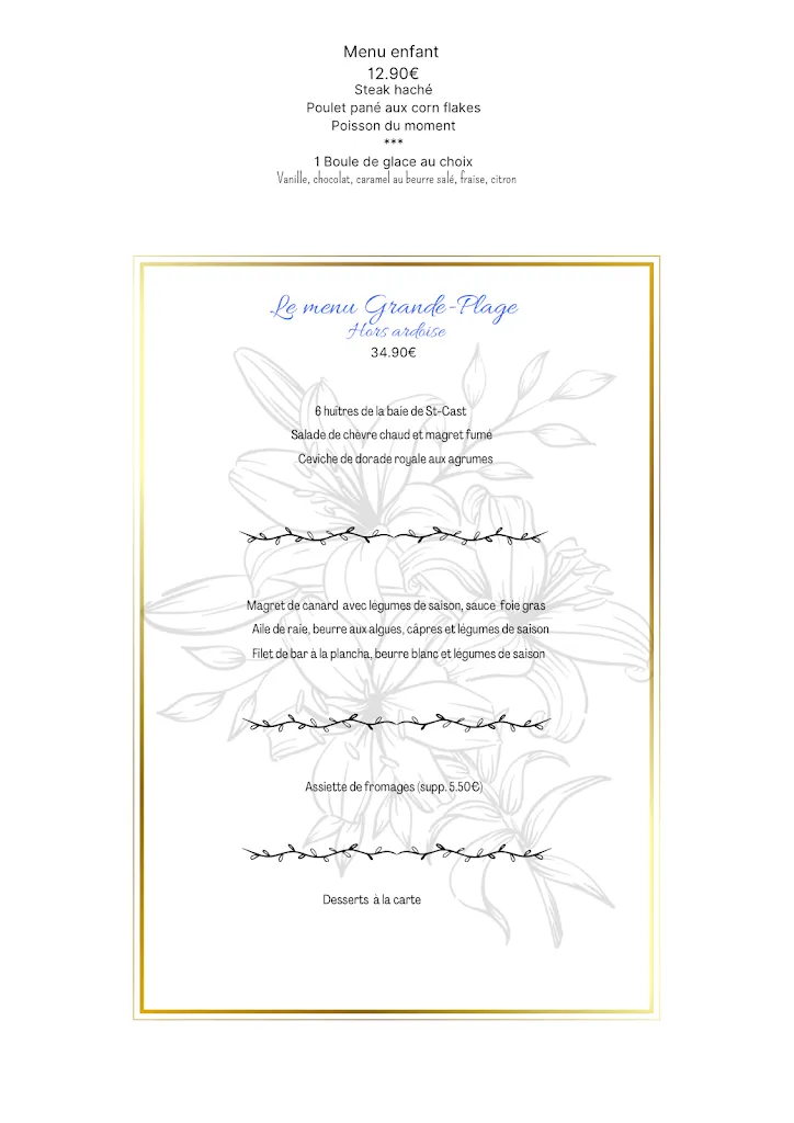 Menu_La Marinière_Saint-Cast-le-Guildo_image_4