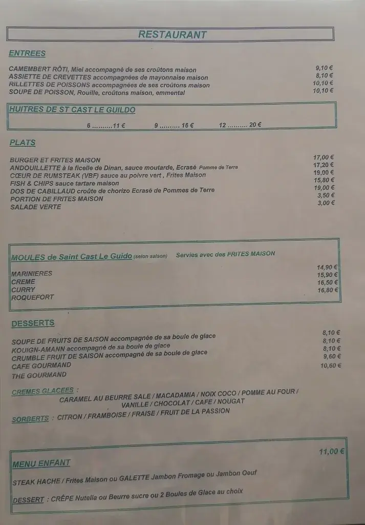 Menu_The Caravel Cafe_Saint-Cast-le-Guildo_image_3