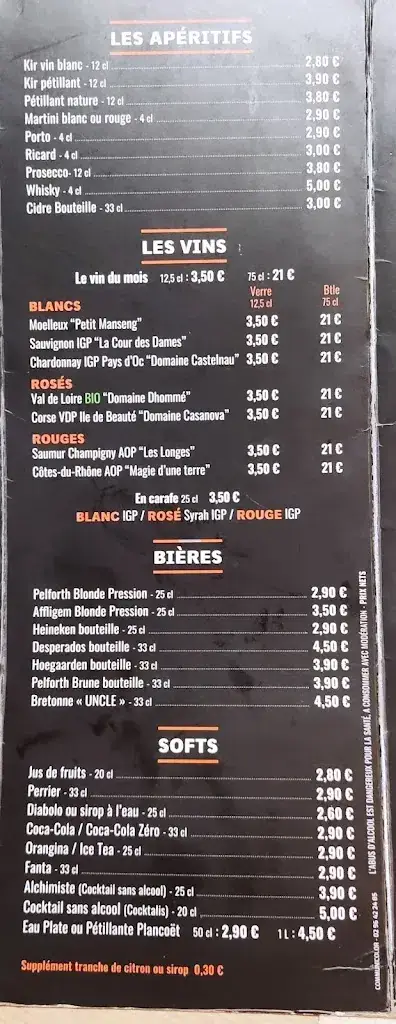 Menu_Le Nelson_Saint-Brieuc_image_2