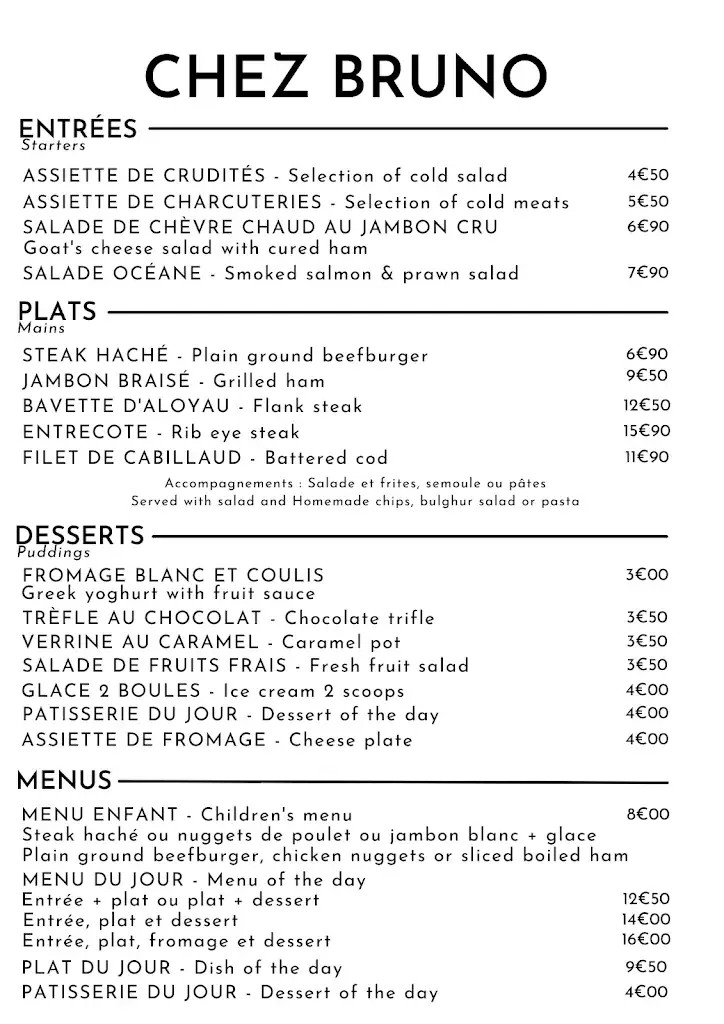 Menu_Chez Bruno_Saint-Hilaire-du-Harcouët_image_1