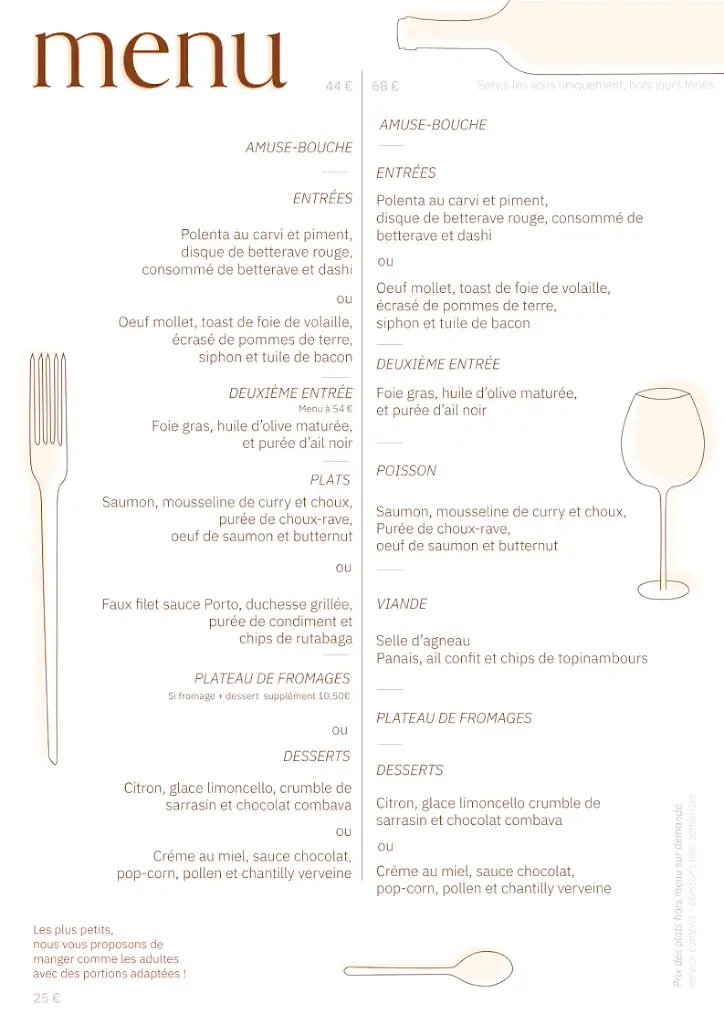 Menu_Restaurant Les Flâneurs_Puy-en-Velay_image_1