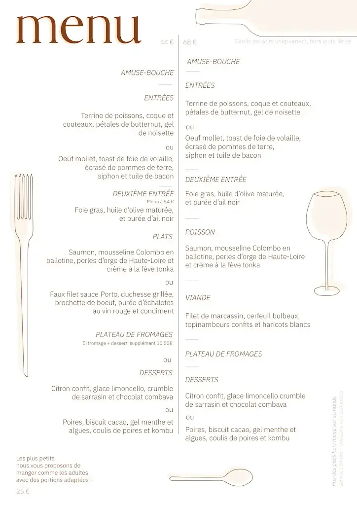 Menu_Restaurant Les Flâneurs_Puy-en-Velay_image_2