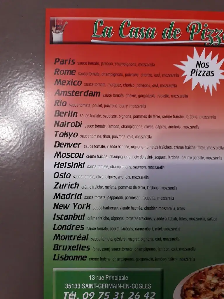 Menu_Bar Restaurant De La Tour_Saint-Germain-en-Coglès_image_2