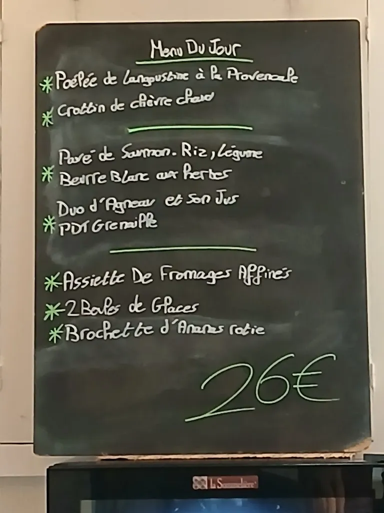 Menu_Restaurant Le Carpe Diem_Saint-Évarzec_image_1