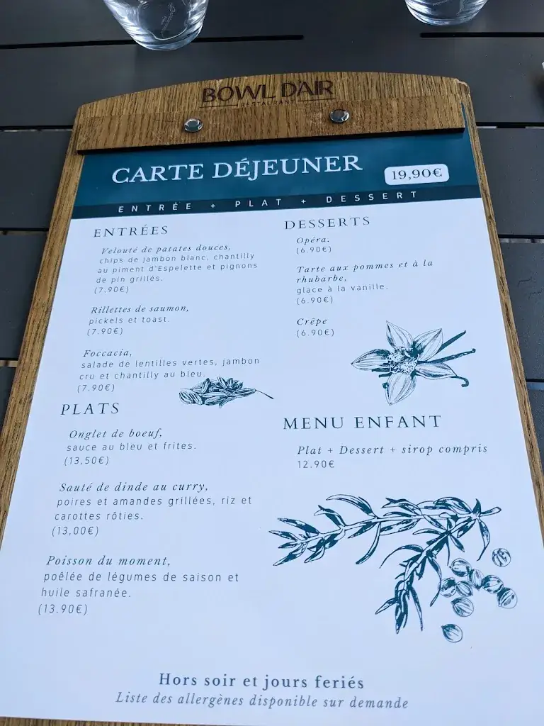 Menu_Restaurant Le Grand Bowl d'air | Le Puy-en-Velay_Puy-en-Velay_image_2