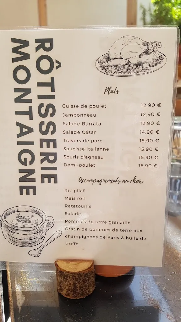 Menu_Rôtisserie Montaigne Saint Barnabé_Marseille_immagine_4