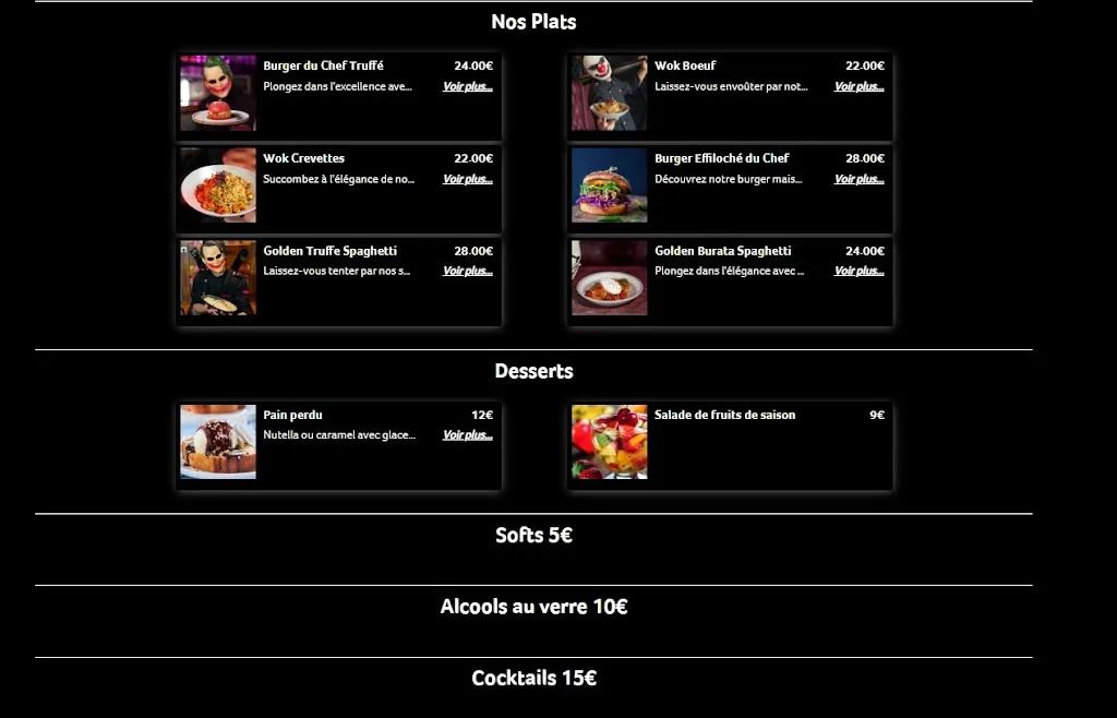 Menu_Madness fusion food_Marseille_image_2