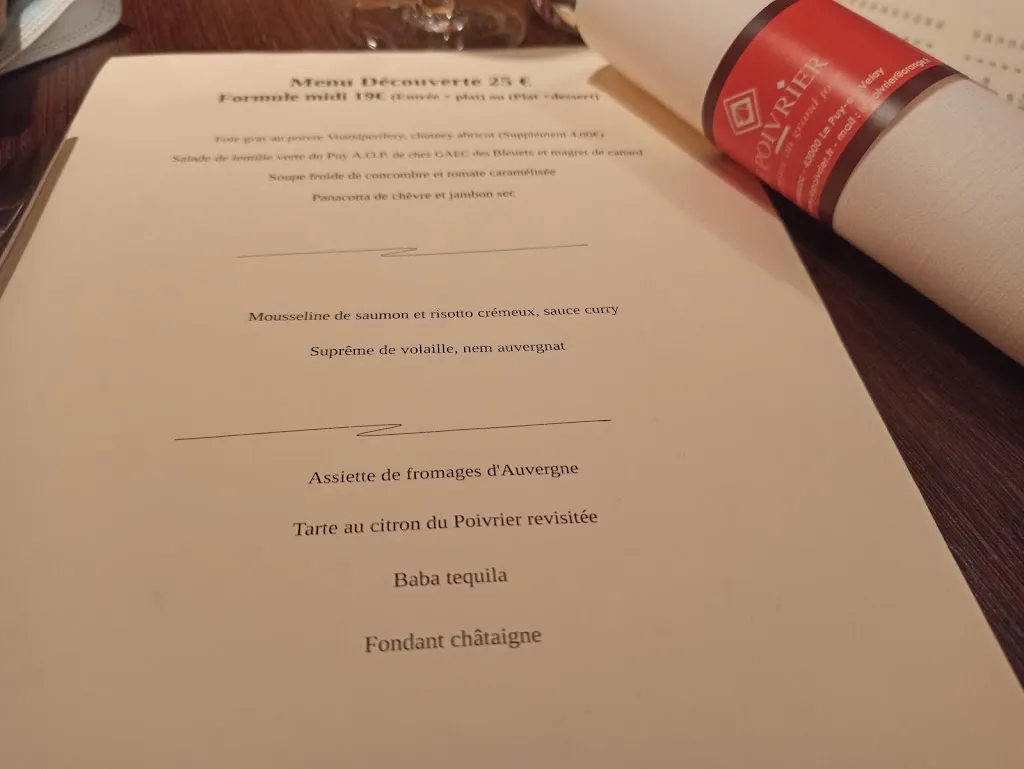 Menu_Restaurant Le Poivrier_Puy-en-Velay_image_3
