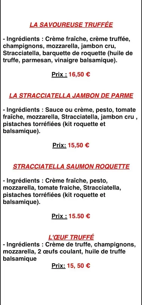 Menu_La Saga des Pizzas_Marseille_image_3