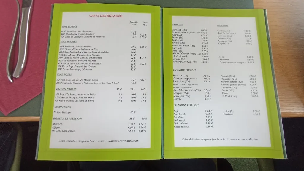 Menu_Restaurant Dinard Golf_Saint-Briac-sur-Mer_image_2
