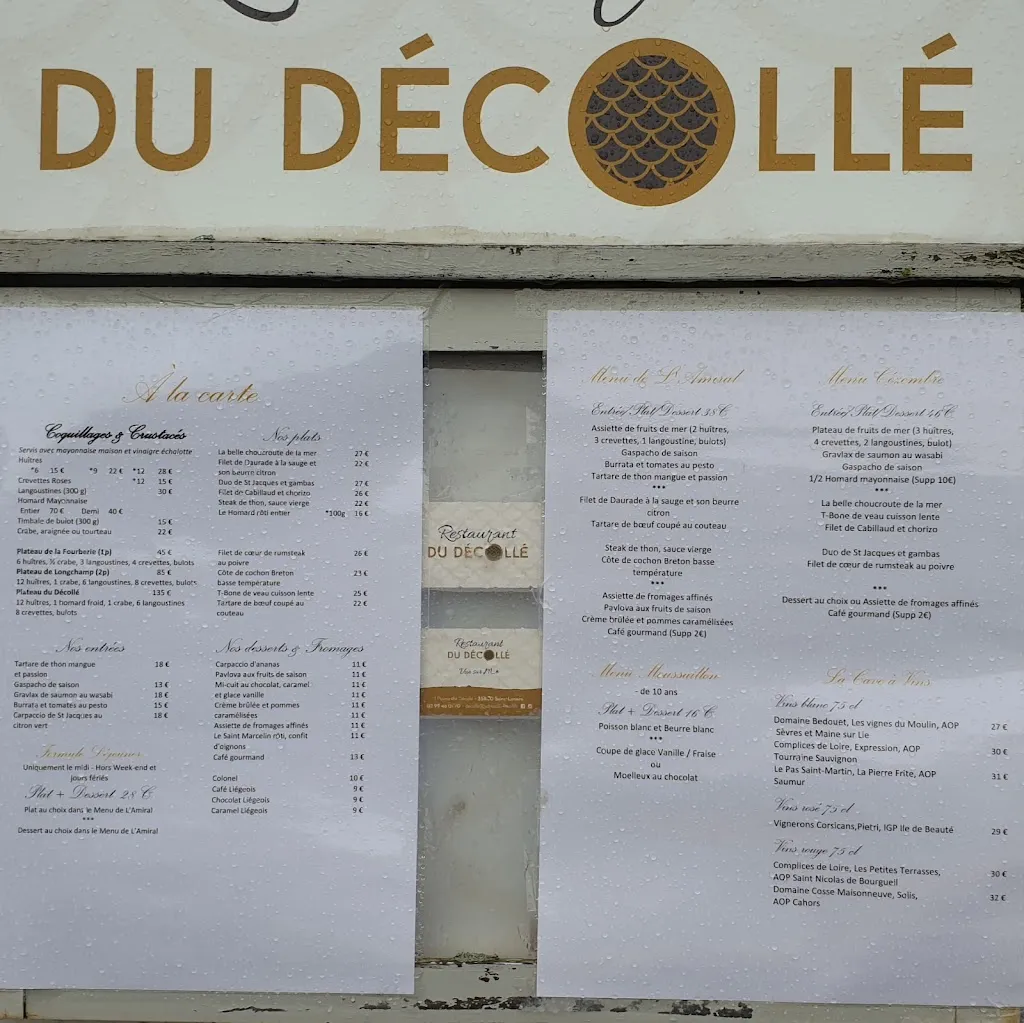 Menu_Restaurant du Décollé_Saint-Lunaire_image_2