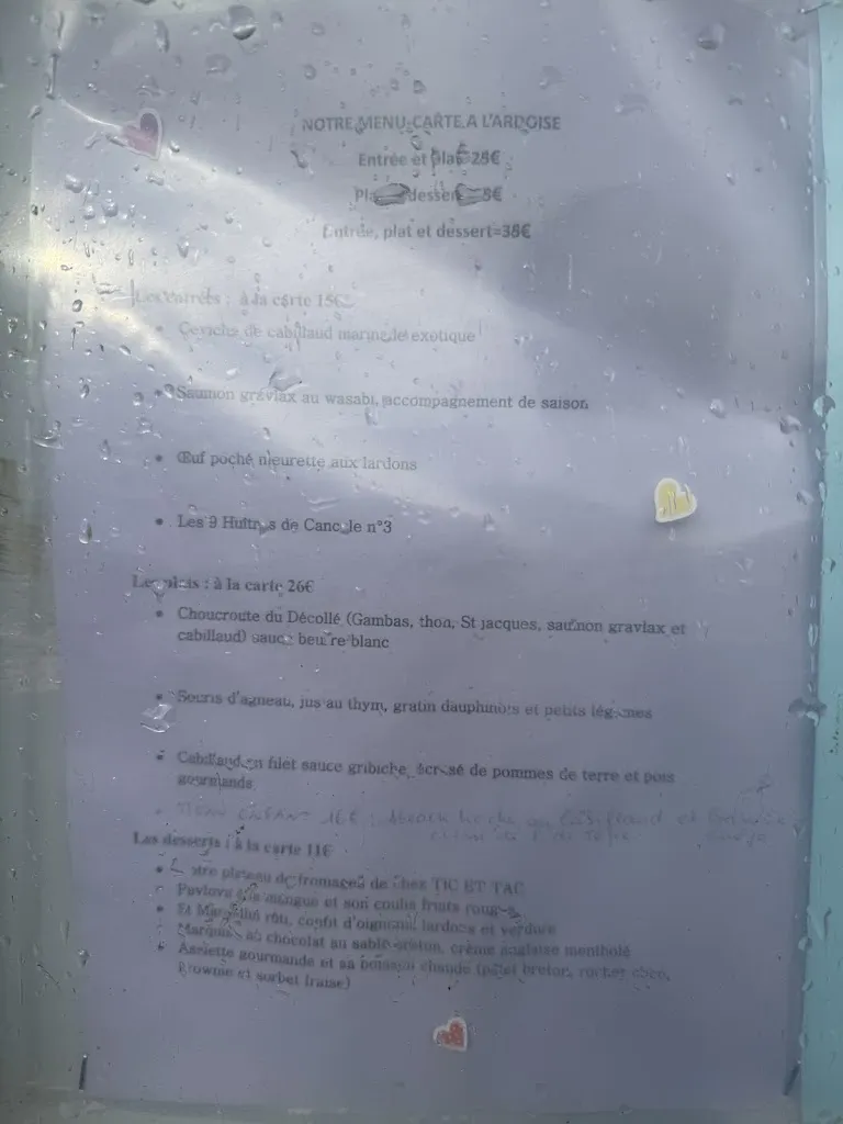 Menu_Restaurant du Décollé_Saint-Lunaire_image_4