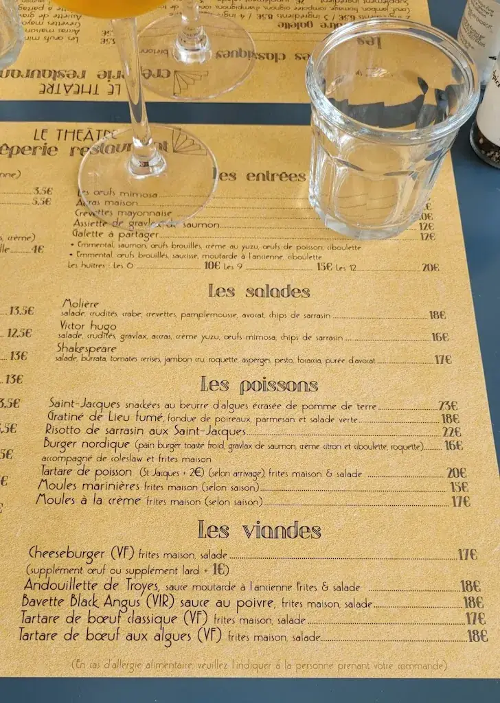 Menu_Le théatre_Saint-Lunaire_immagine_1