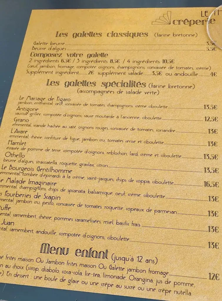 Menu_Le théatre_Saint-Lunaire_immagine_2