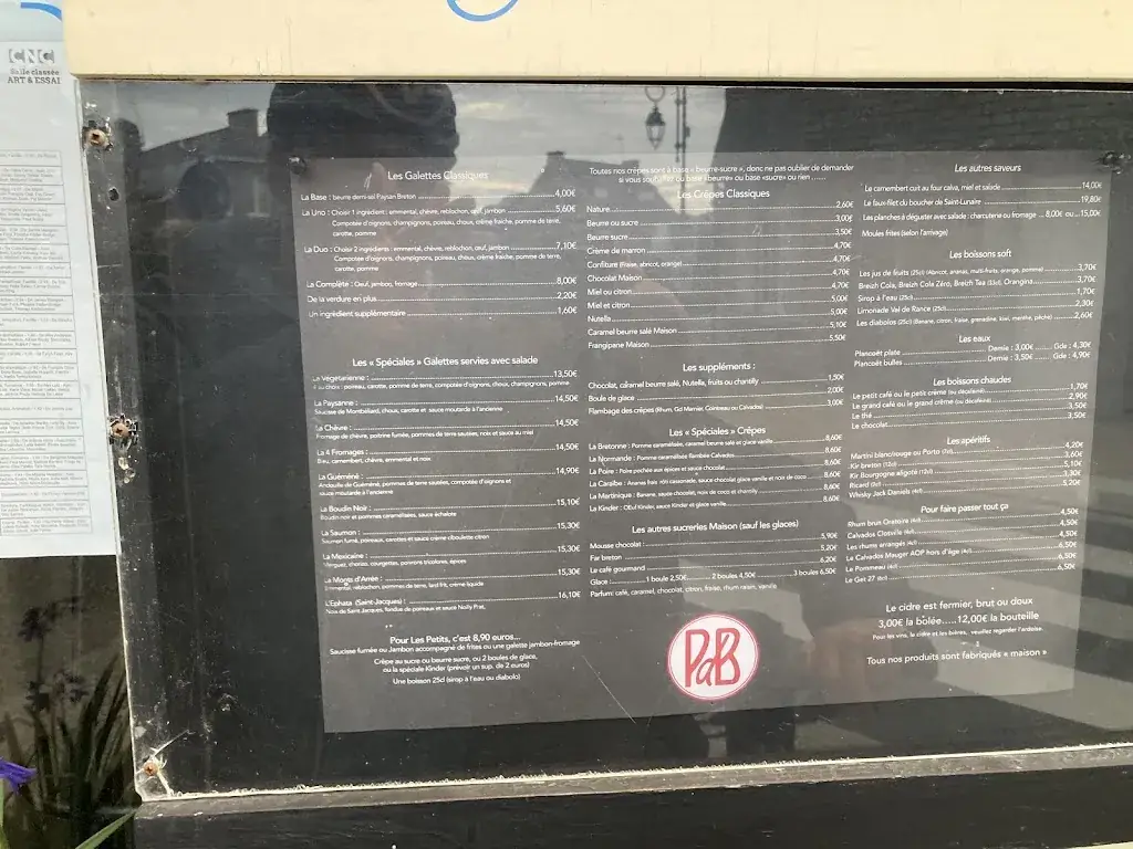 Menu_Le Pot de Beurre_Saint-Lunaire_immagine_2