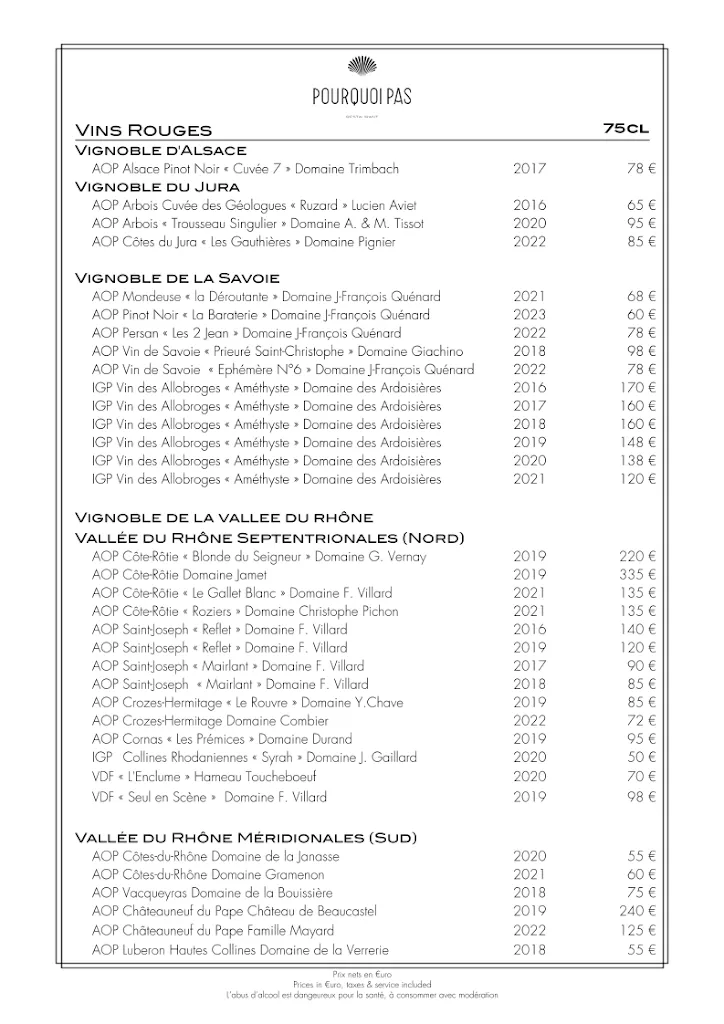 Menu_Restaurant Pourquoi Pas Dinard_Dinard_image_2