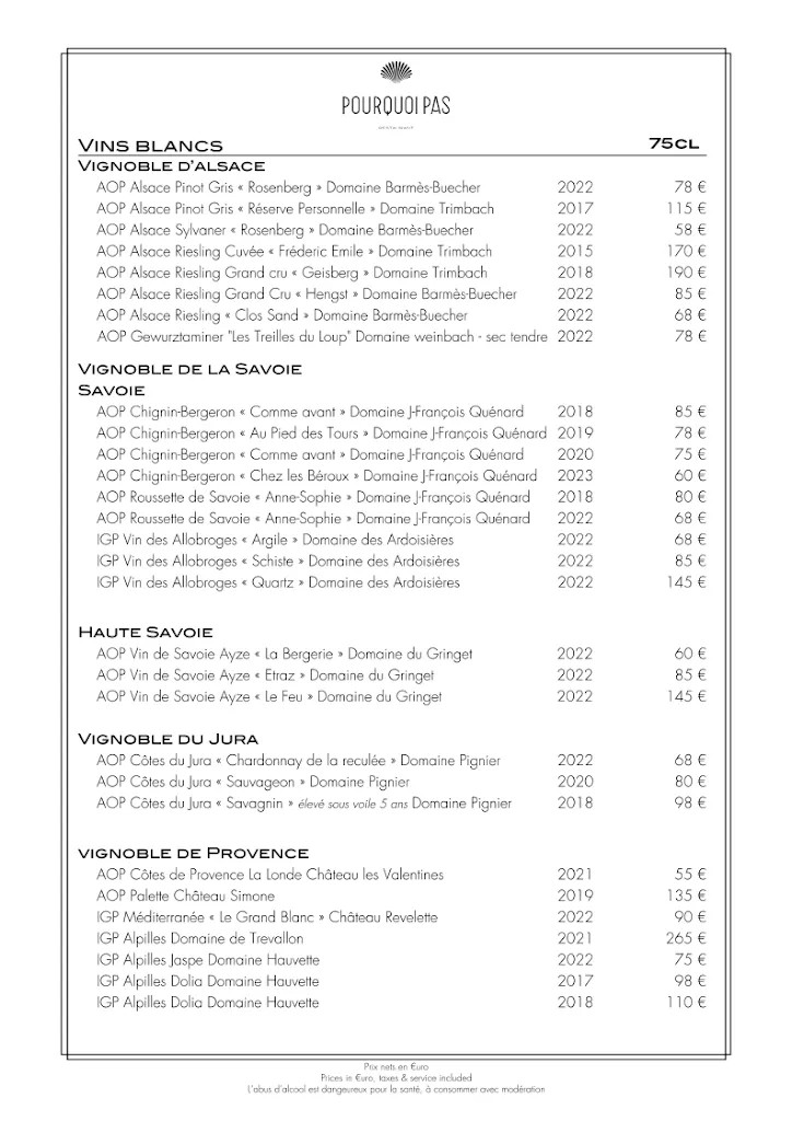 Menu_Restaurant Pourquoi Pas Dinard_Dinard_image_4