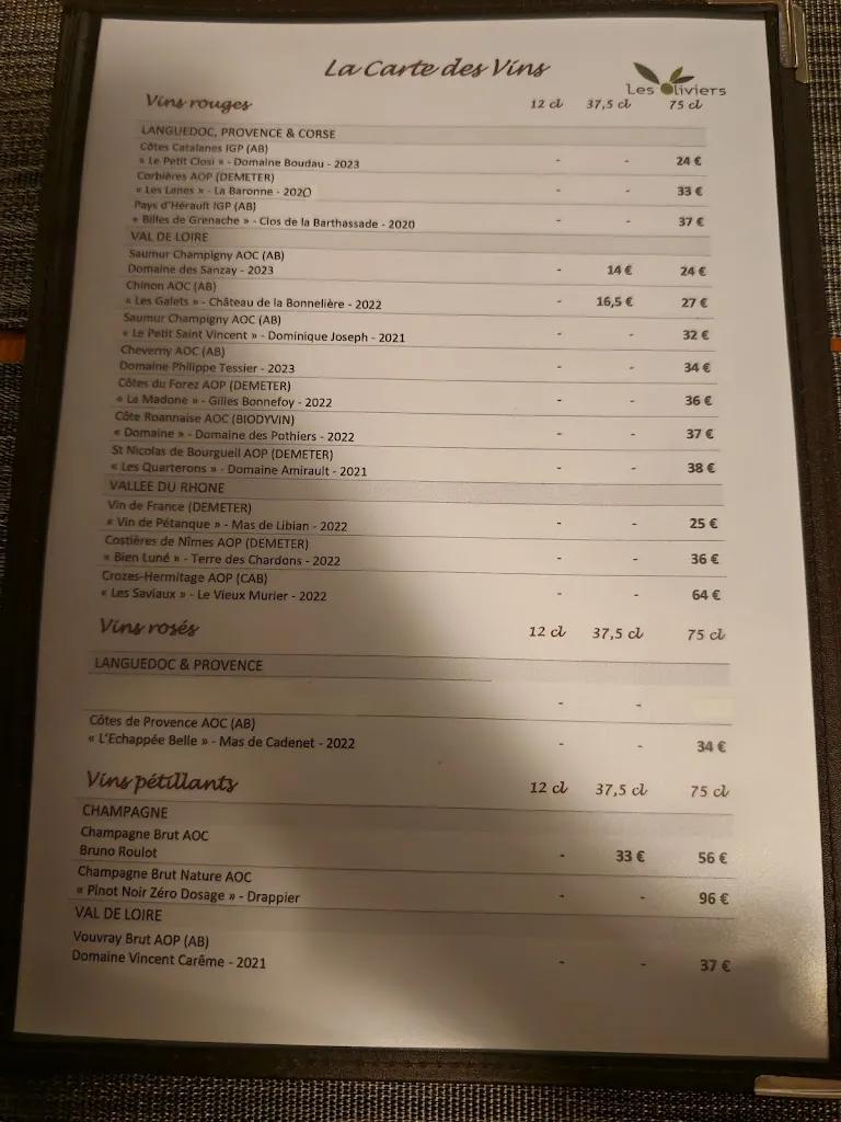 Menu_Les Oliviers_Vannes_image_3