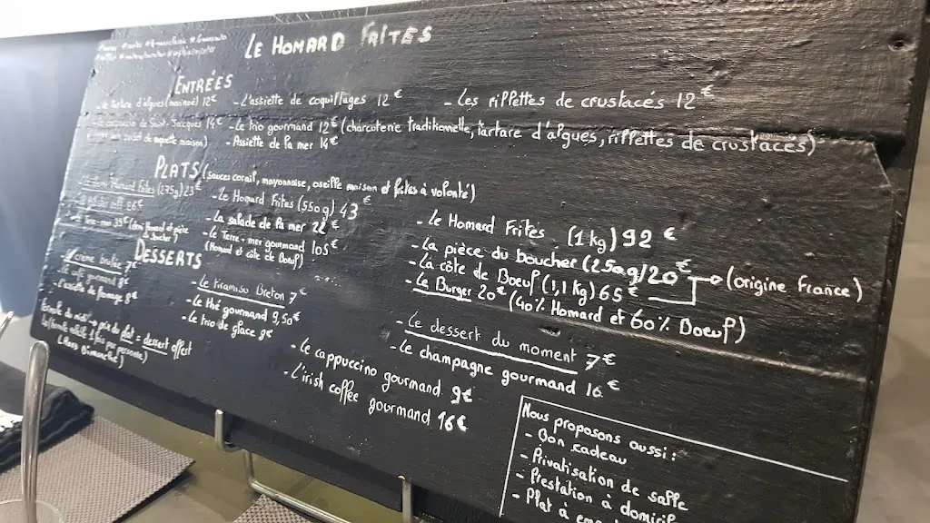 Menu_Le Homard Frites_Vannes_image_3