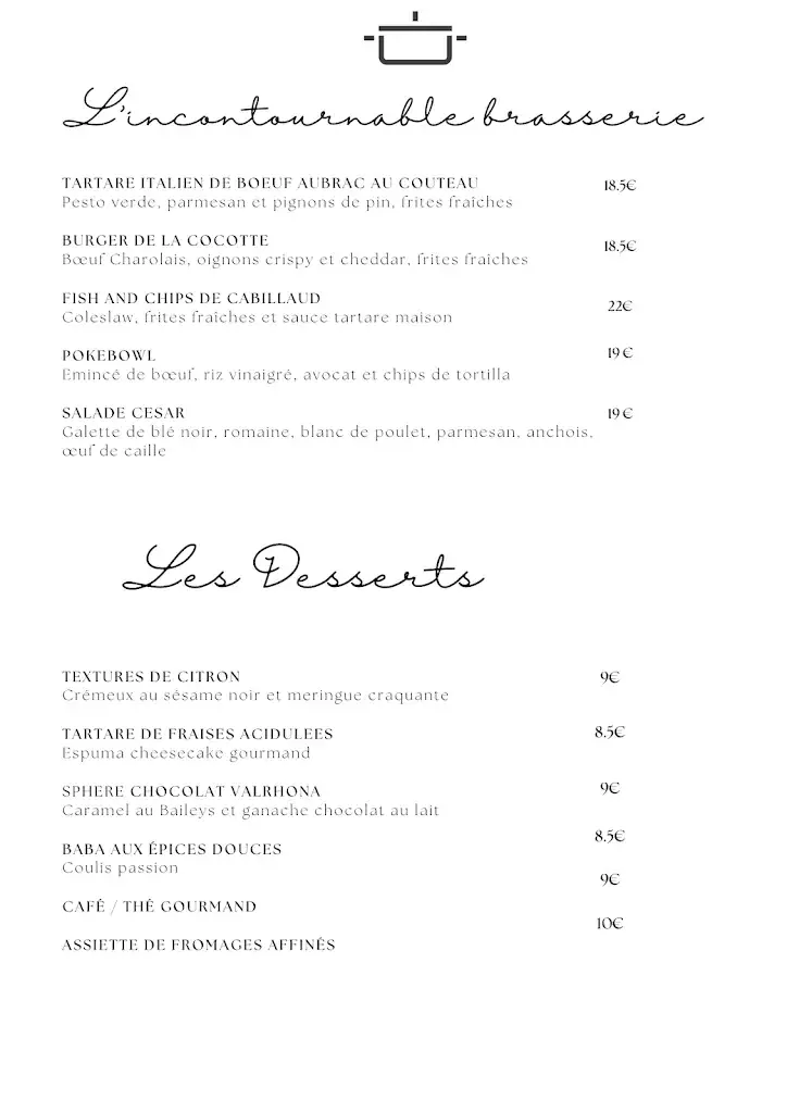 Menu_La Cocotte D'isidore Rennes_Saint-Jacques-de-la-Lande_image_4
