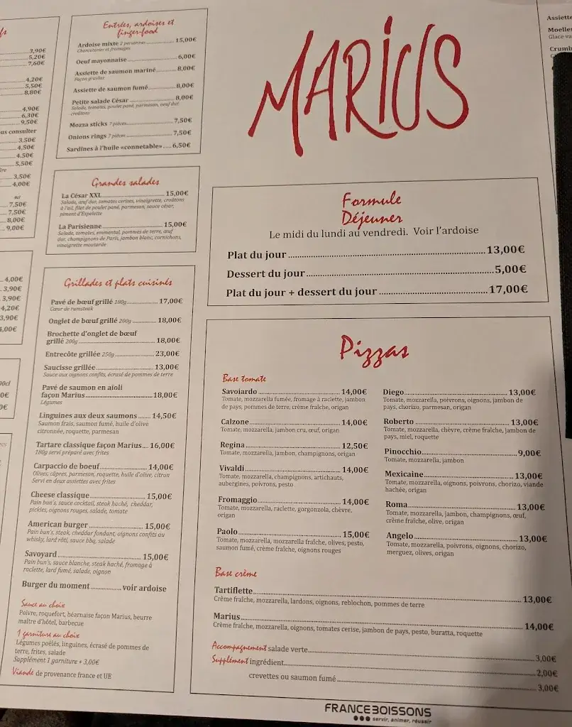 Menu_Brasserie Pizzeria Marius_Saint-Jacques-de-la-Lande_image_1