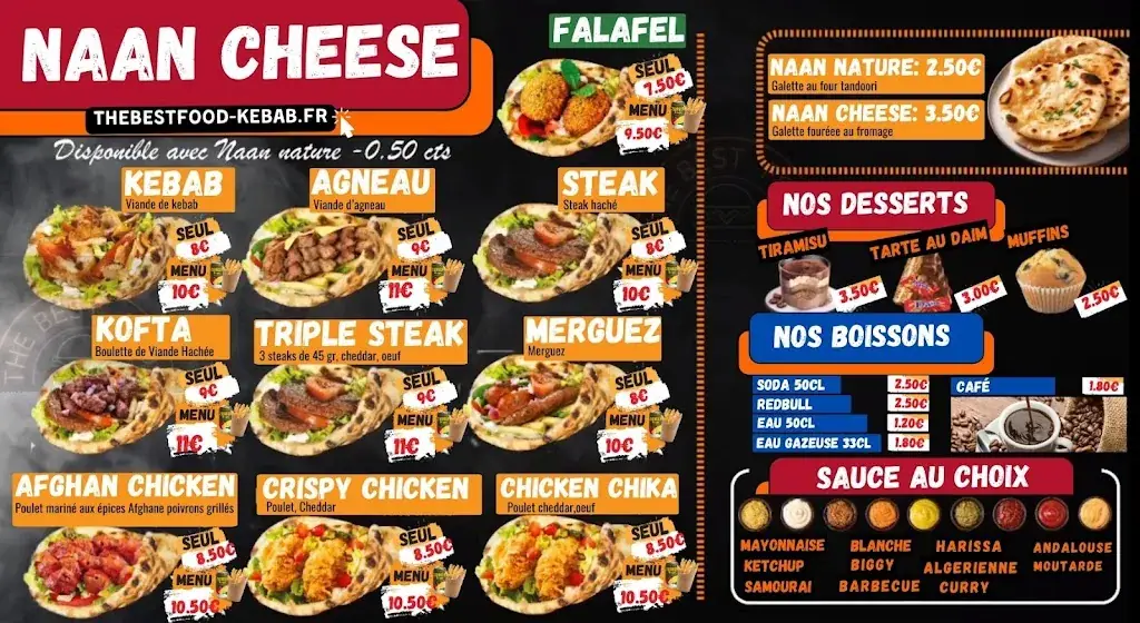 Menu_The Best Food_Saint-Jacques-de-la-Lande_immagine_2