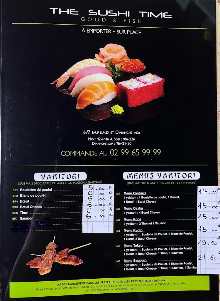 Menu_The Sushi Time_Saint-Jacques-de-la-Lande_image_4