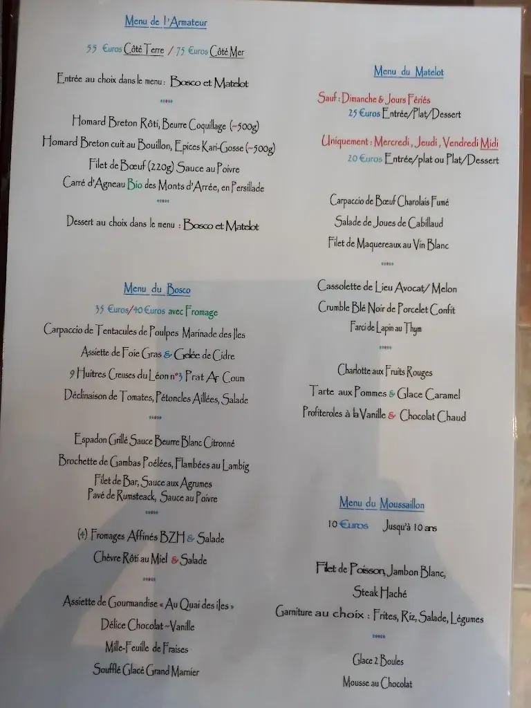 Menu_Au Quai des îles_Saint-Pol-de-Léon_image_1