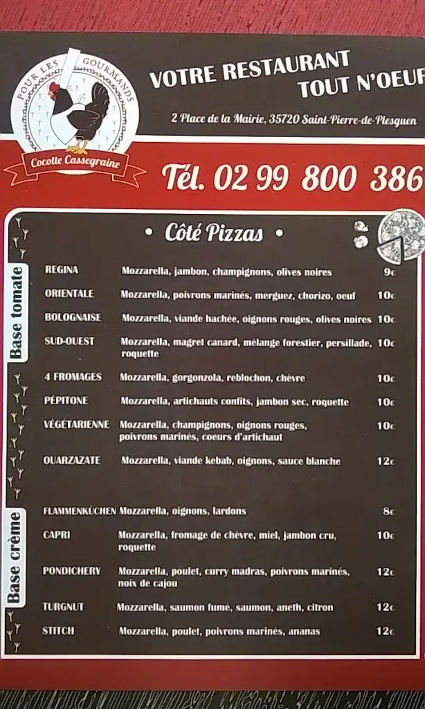 Menu_Cocotte Cassegraine Restaurant et Traiteur_Mesnil-Roc'h_image_2