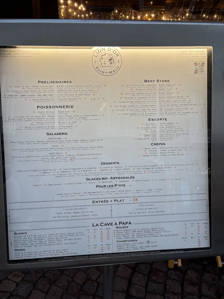 Menu_Brasserie du Lion D'Or_Saint-Malo_image_2