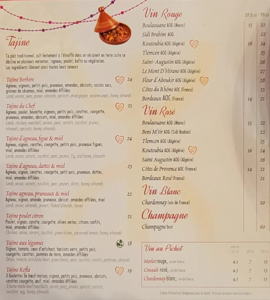 Menu_Le Berbère_Saint-Malo_image_2