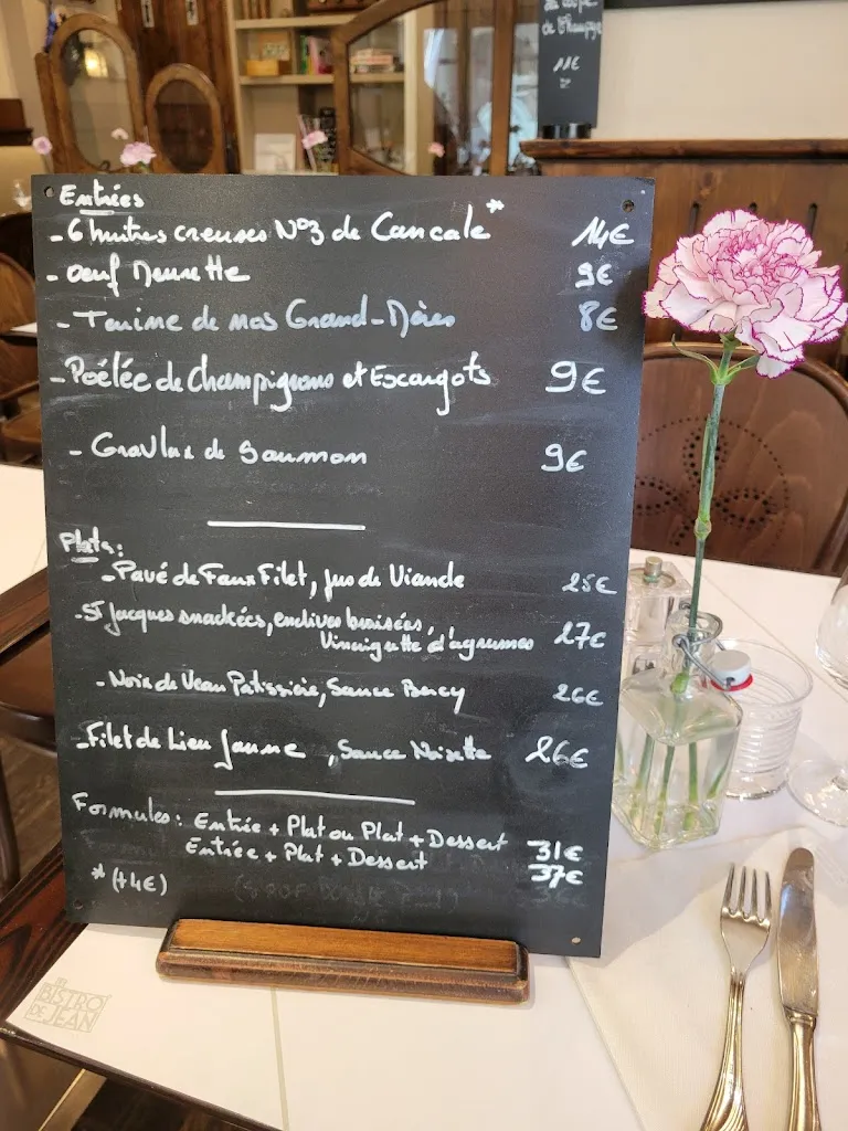 Menu_Le Bistro de Jean_Saint-Malo_image_1