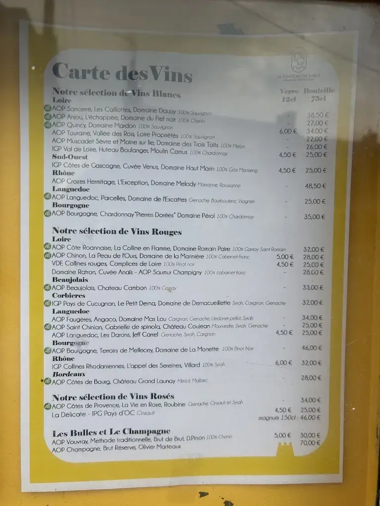 Menu_Le château de sable_Saint-Coulomb_image_4