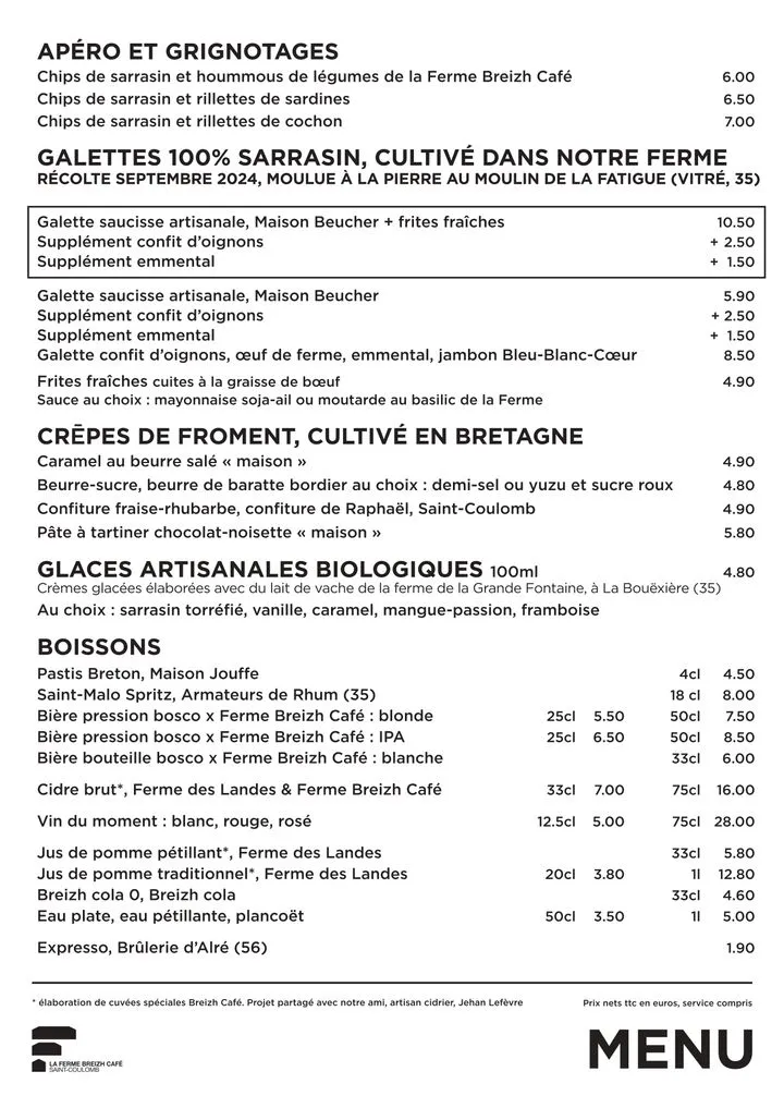 Menu_La Ferme Breizh Café_Saint-Coulomb_image_2