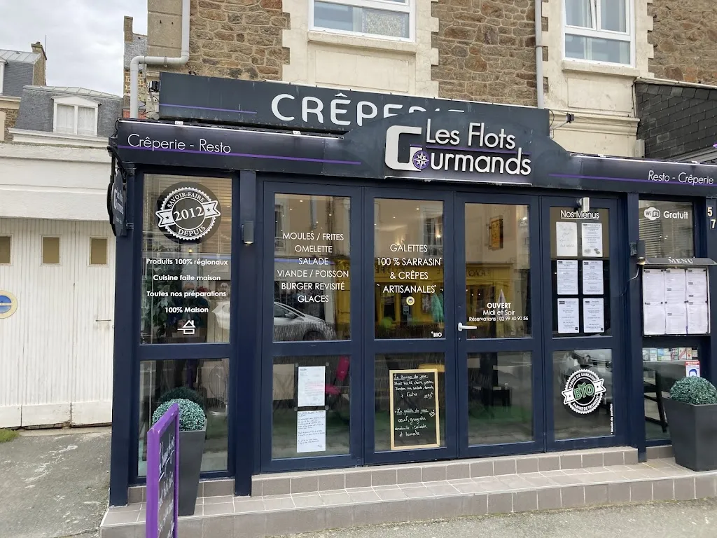 Les Flots Gourmands restaurant in Saint-Malo