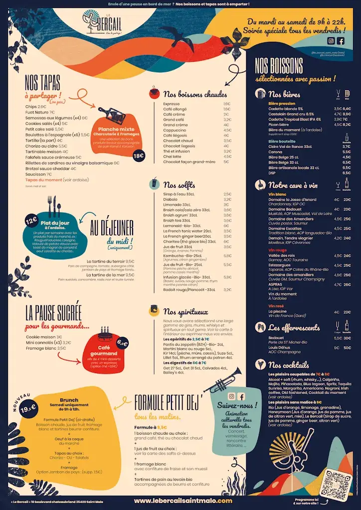 Menu_Le Bercail_Saint-Malo_image_1