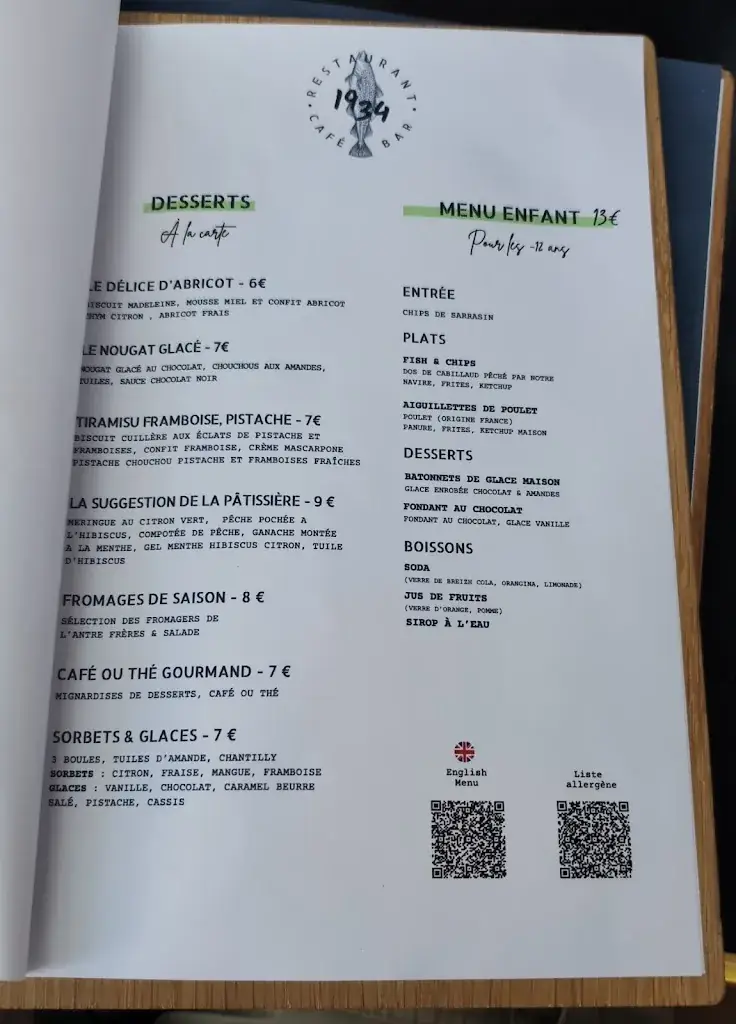 Menu_Restaurant 1934_Saint-Malo_image_1