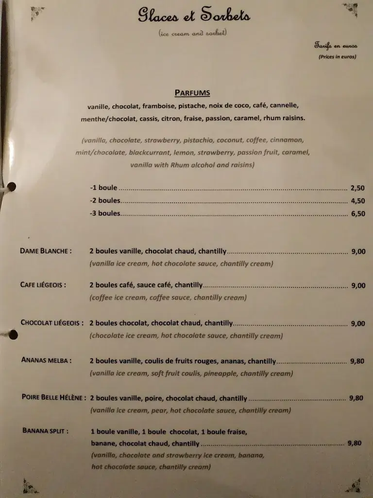 Menu_Chez Jeannette « la maison d’autrefois »_Saint-Renan_image_3