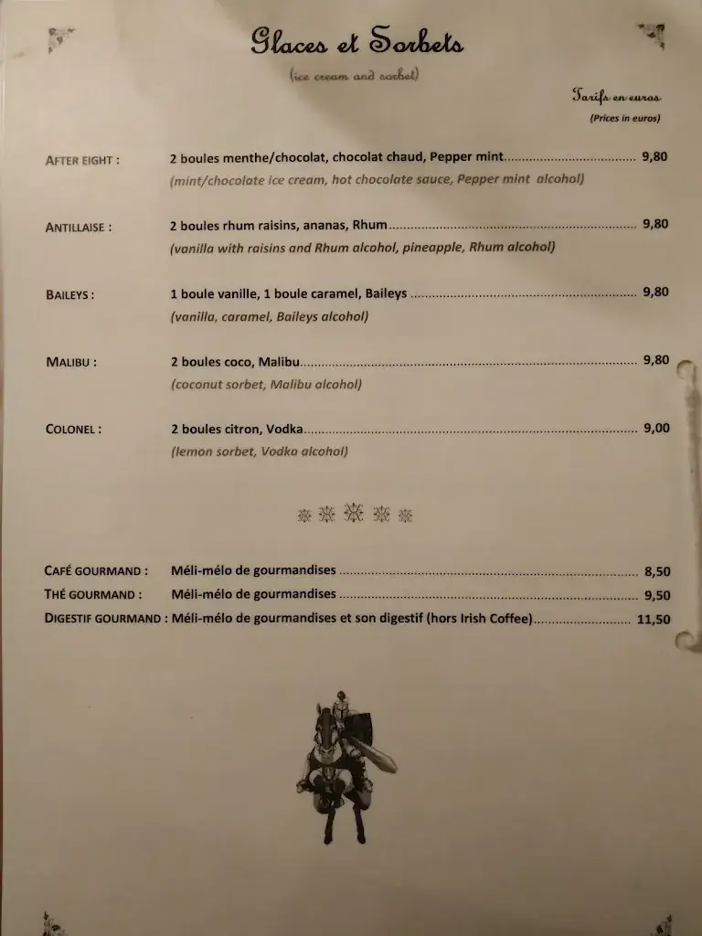 Menu_Chez Jeannette « la maison d’autrefois »_Saint-Renan_image_4