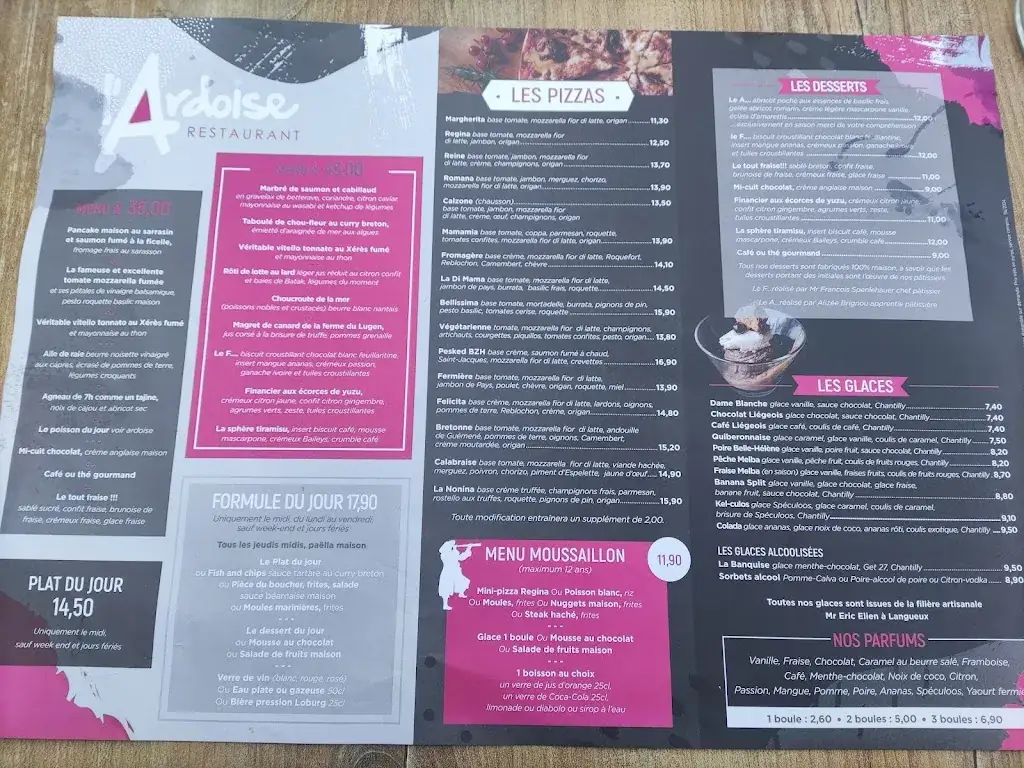 Menu_Restaurant l'Ardoise_Perros-Guirec_image_3