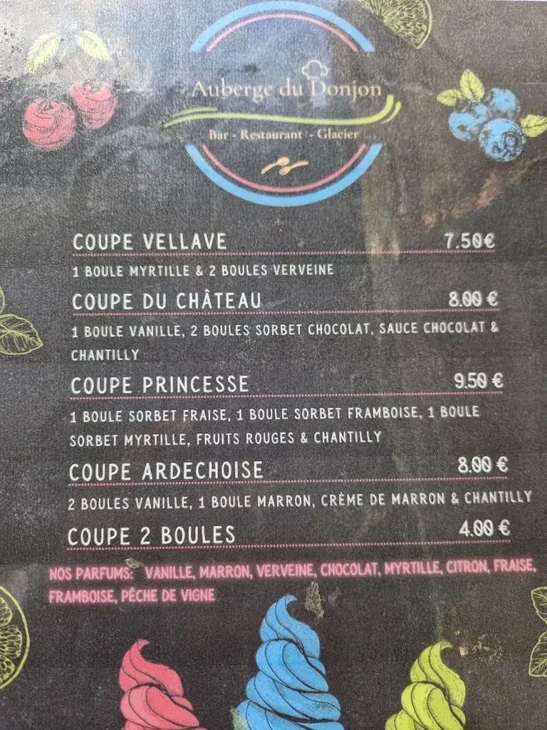 Menu_AUBERGE DU DONJON_Polignac_image_2