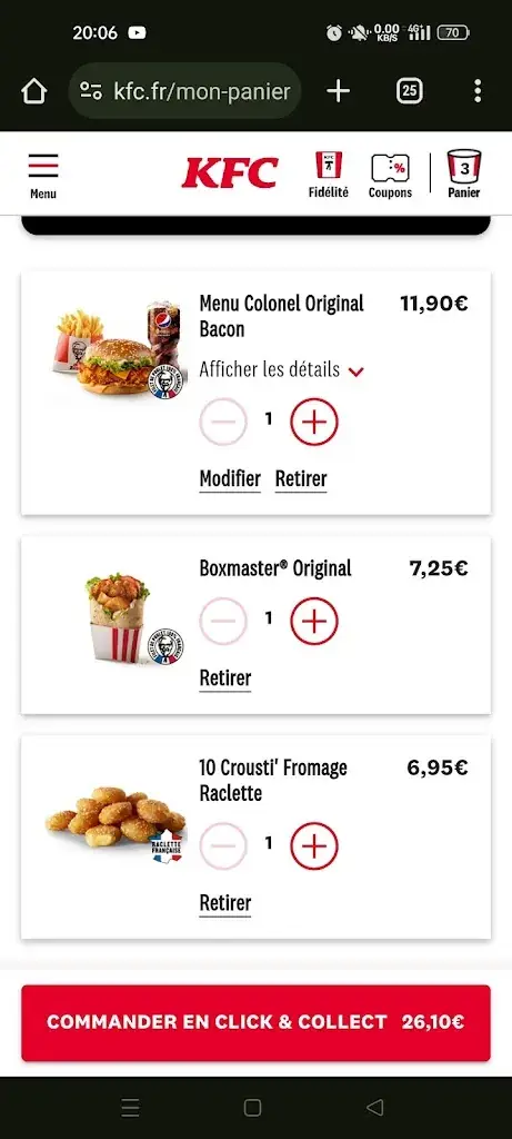 Menu_KFC Saint Quay Perros_Saint-Quay-Perros_image_4