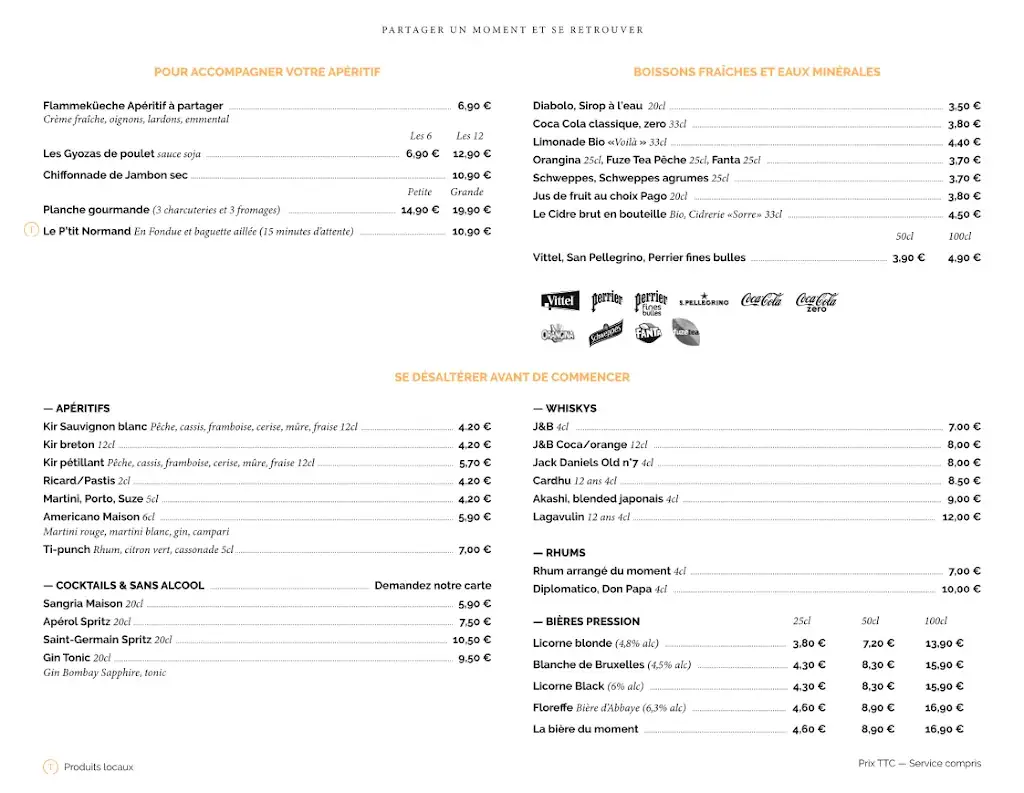 Menu_La Taverne - Table de caractère - Saint-Grégoire_Saint-Grégoire_image_3