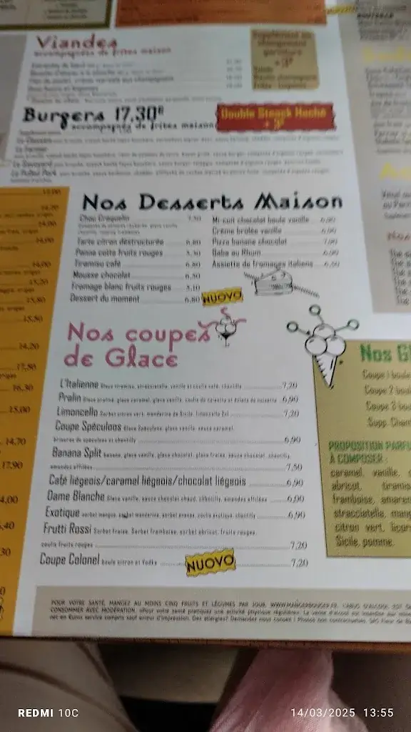 Menu_Brasserie pizzeria Sud_Saint-Grégoire_image_1