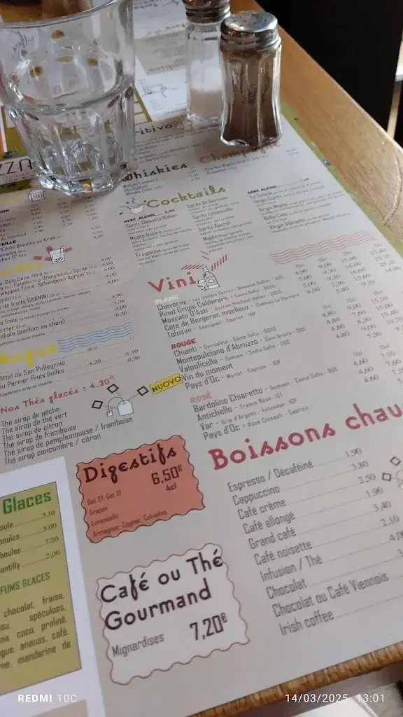 Menu_Brasserie pizzeria Sud_Saint-Grégoire_image_4